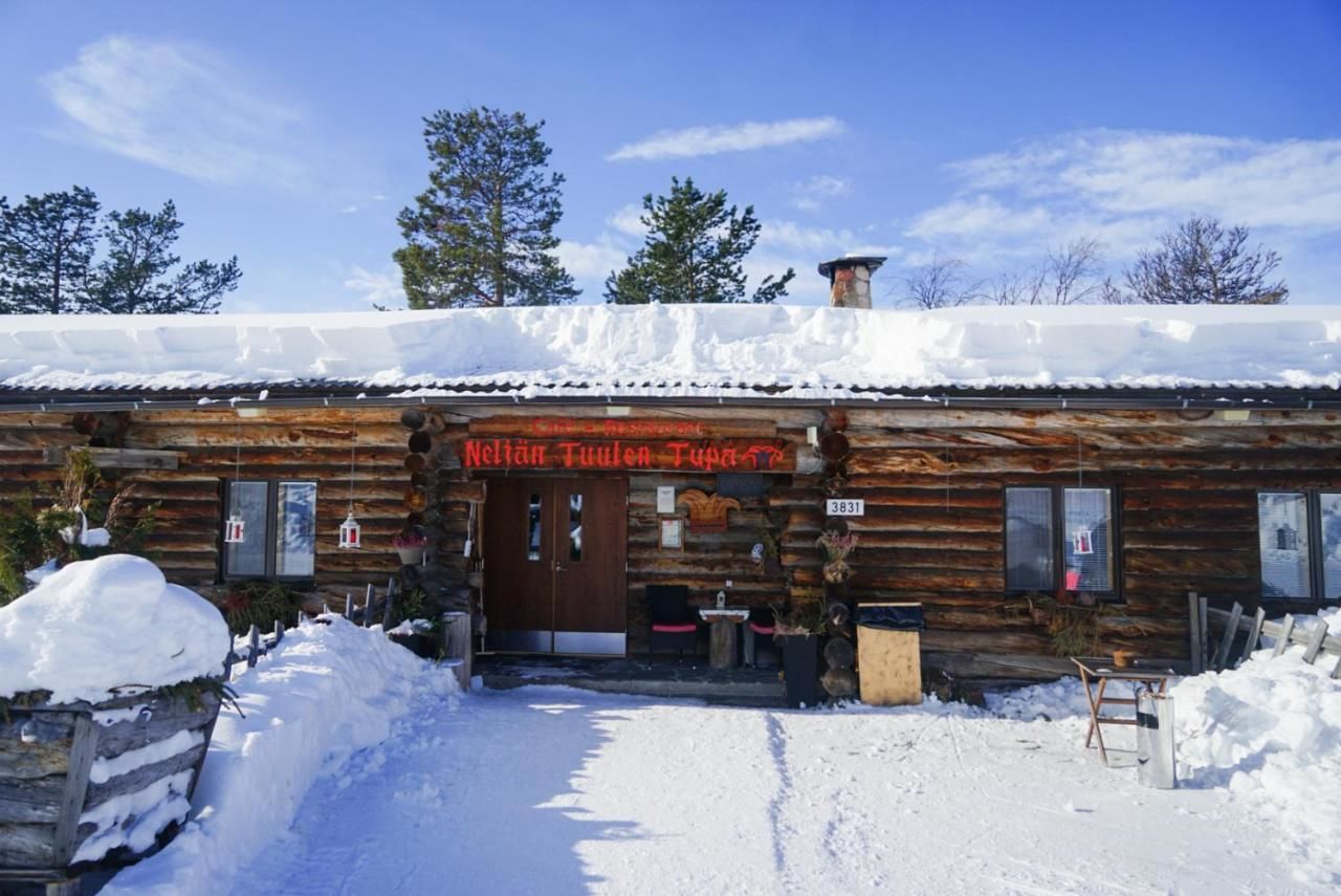 Отели типа «постель и завтрак» Neljän Tuulen Tupa Кааманен-15
